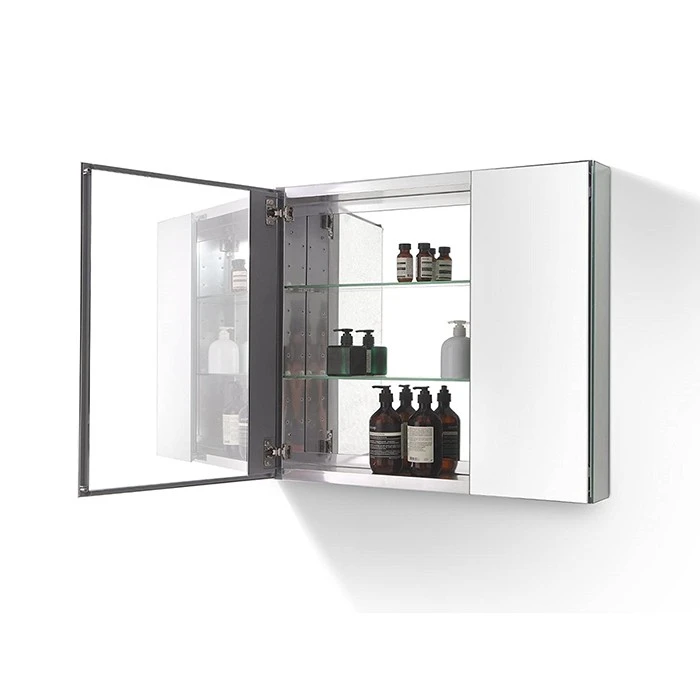 Bathroom Mirror With Cabinet Behind