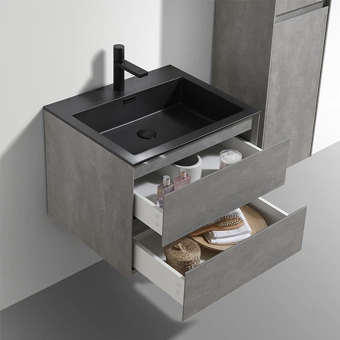 Bathroom Vanity With Black Sink