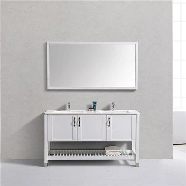 Double Vanity Bathroom Sink with Cabinet