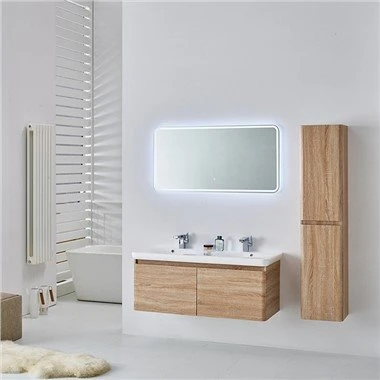 Modern Light Wood Bathroom Vanity