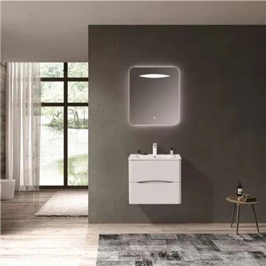 Pvc Membrane Bathroom Cabinet