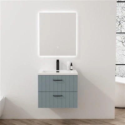 24 Inch Blue Bathroom Vanity